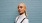 a woman with a ponytail