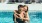 a couple in a pool